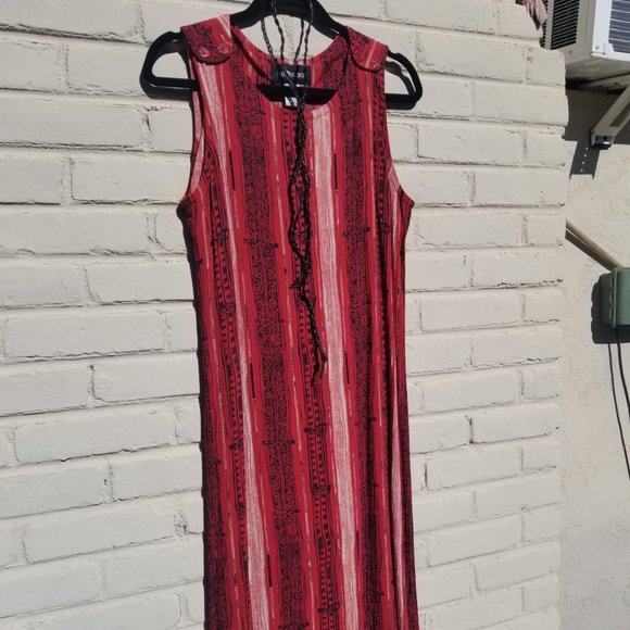 Vintage 90's Sag Harbor Column Dress -Size 12 - Picture 3 of 6
